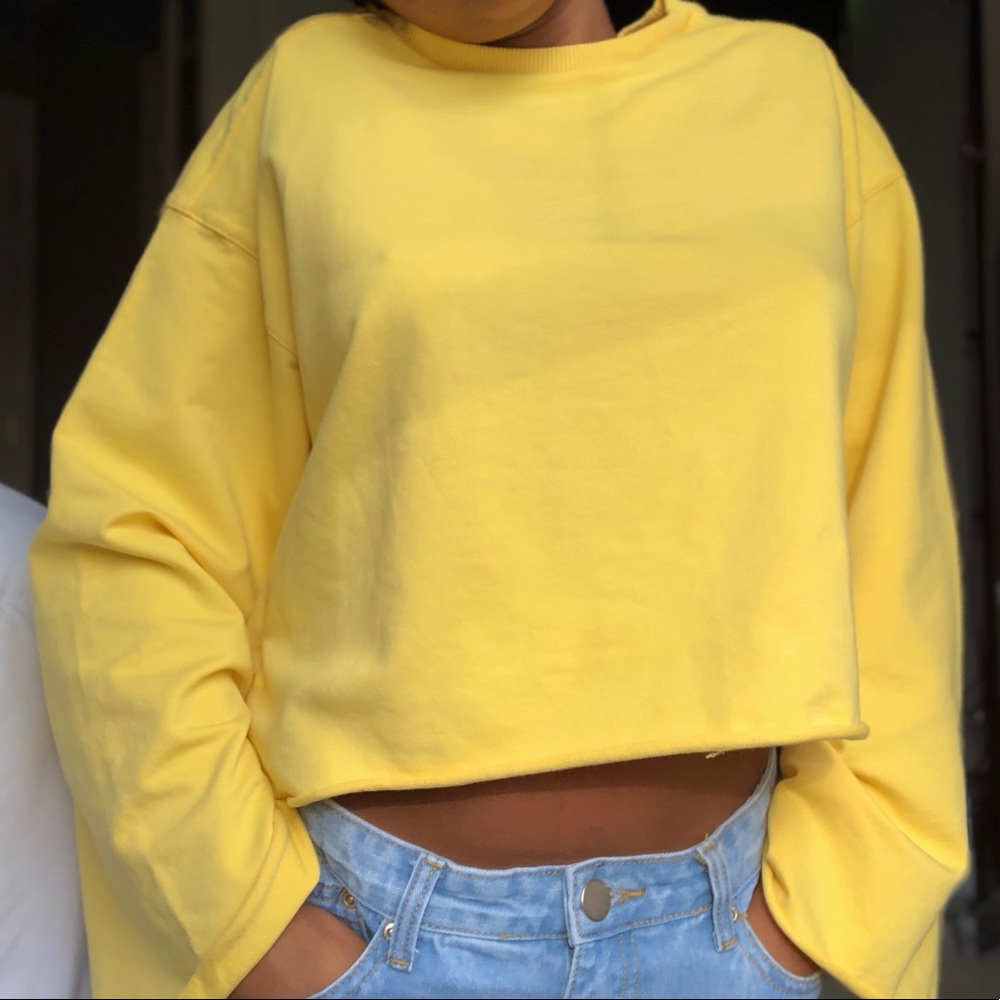 Oversized Wide Sleeve Sweatshirt